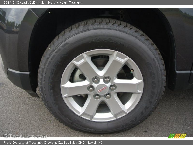 Iridium Metallic / Light Titanium 2014 GMC Acadia SLE