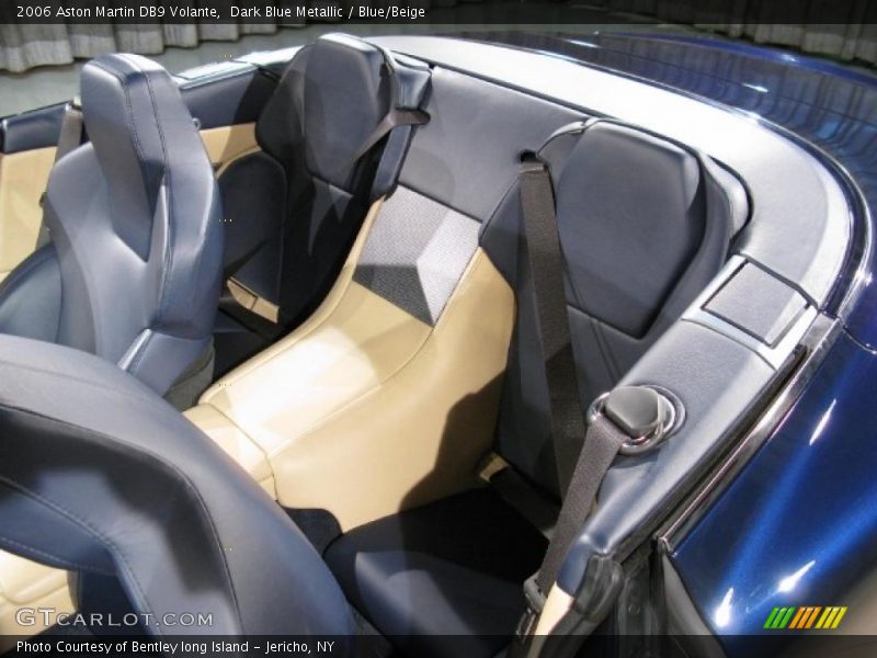 Dark Blue Metallic / Blue/Beige 2006 Aston Martin DB9 Volante