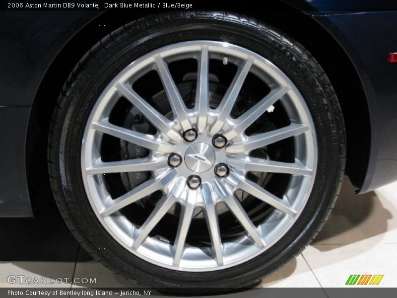 Dark Blue Metallic / Blue/Beige 2006 Aston Martin DB9 Volante