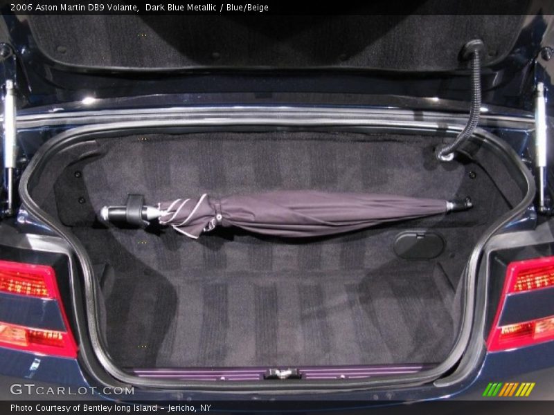 Dark Blue Metallic / Blue/Beige 2006 Aston Martin DB9 Volante