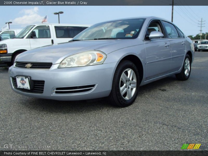 Glacier Blue Metallic / Gray 2006 Chevrolet Impala LT