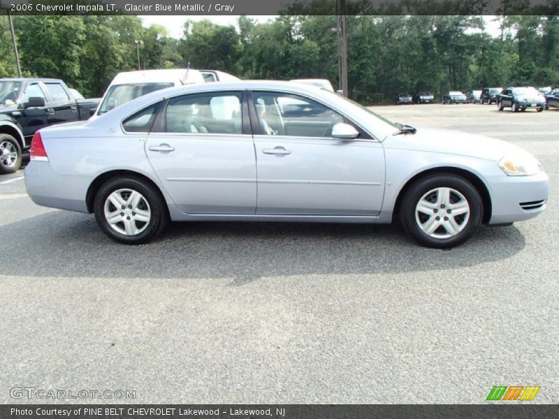 Glacier Blue Metallic / Gray 2006 Chevrolet Impala LT