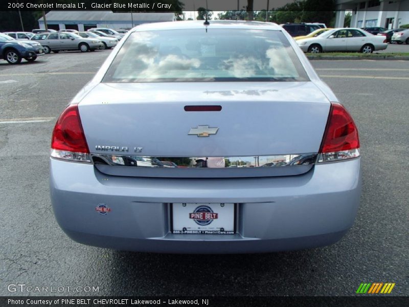 Glacier Blue Metallic / Gray 2006 Chevrolet Impala LT