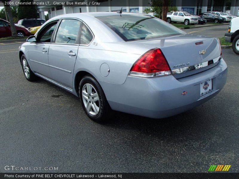 Glacier Blue Metallic / Gray 2006 Chevrolet Impala LT