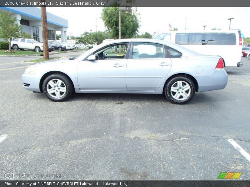Glacier Blue Metallic / Gray 2006 Chevrolet Impala LT