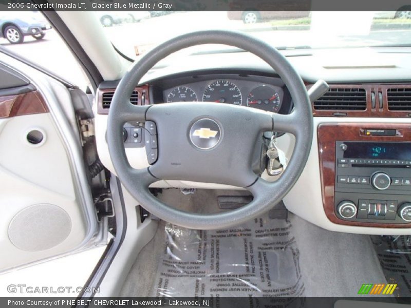 Glacier Blue Metallic / Gray 2006 Chevrolet Impala LT