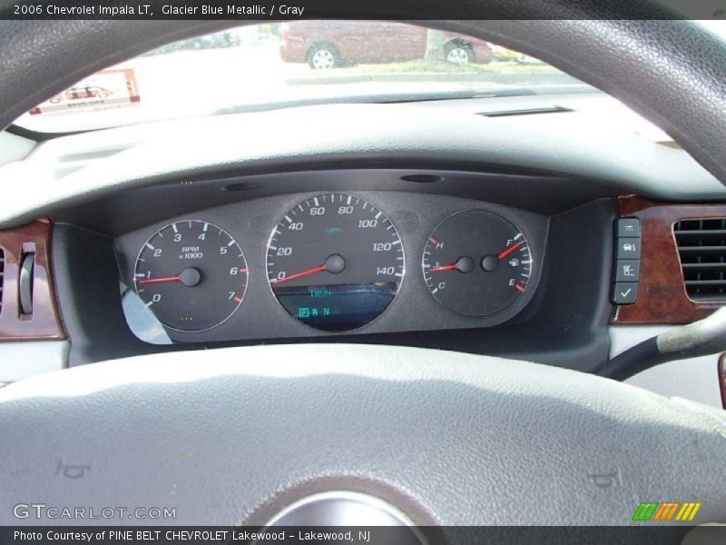 Glacier Blue Metallic / Gray 2006 Chevrolet Impala LT