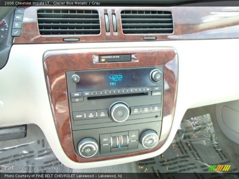 Glacier Blue Metallic / Gray 2006 Chevrolet Impala LT