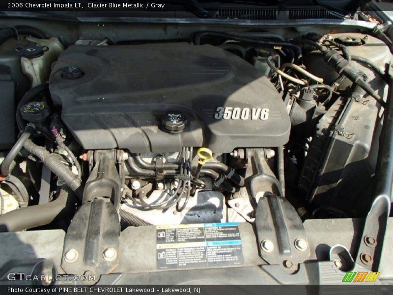 Glacier Blue Metallic / Gray 2006 Chevrolet Impala LT