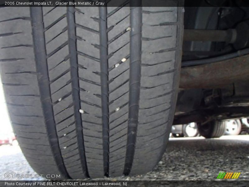 Glacier Blue Metallic / Gray 2006 Chevrolet Impala LT