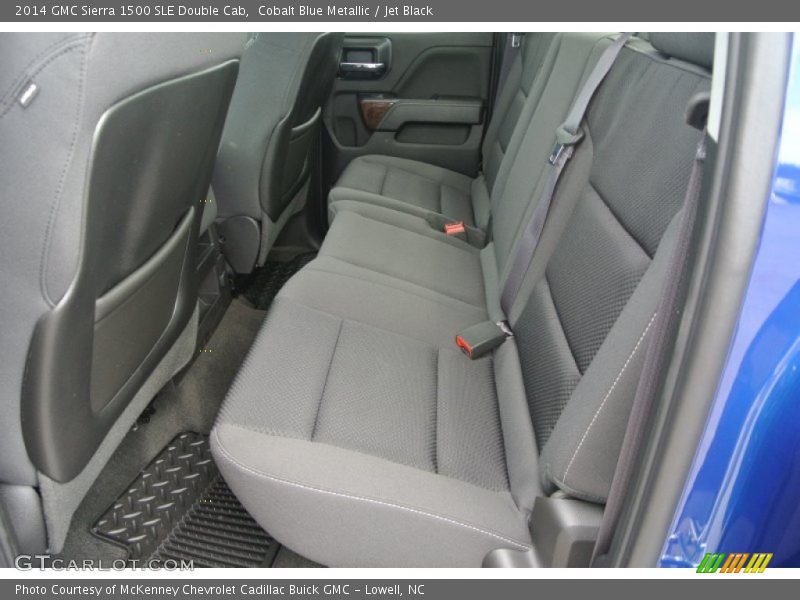 Rear Seat of 2014 Sierra 1500 SLE Double Cab