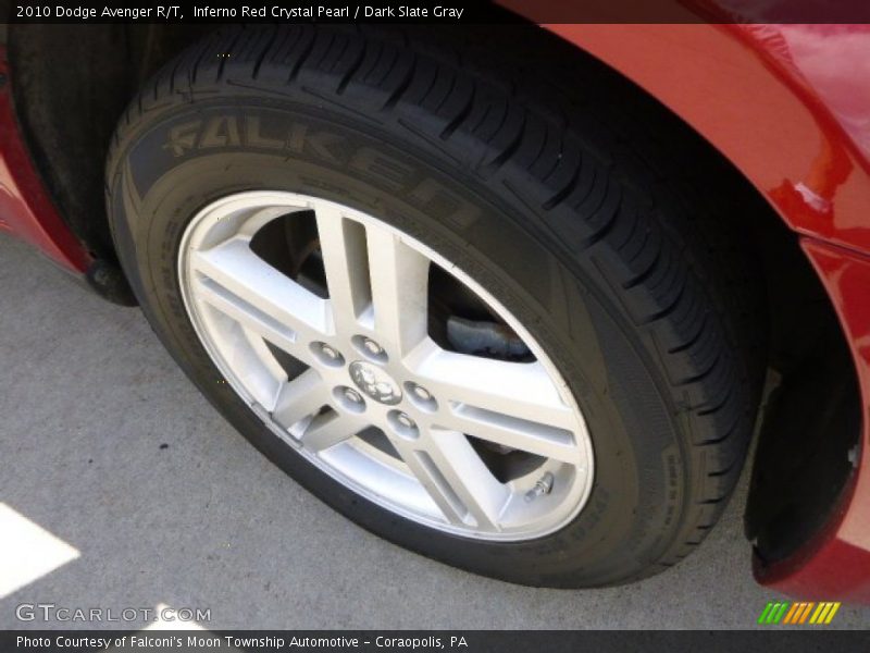 Inferno Red Crystal Pearl / Dark Slate Gray 2010 Dodge Avenger R/T
