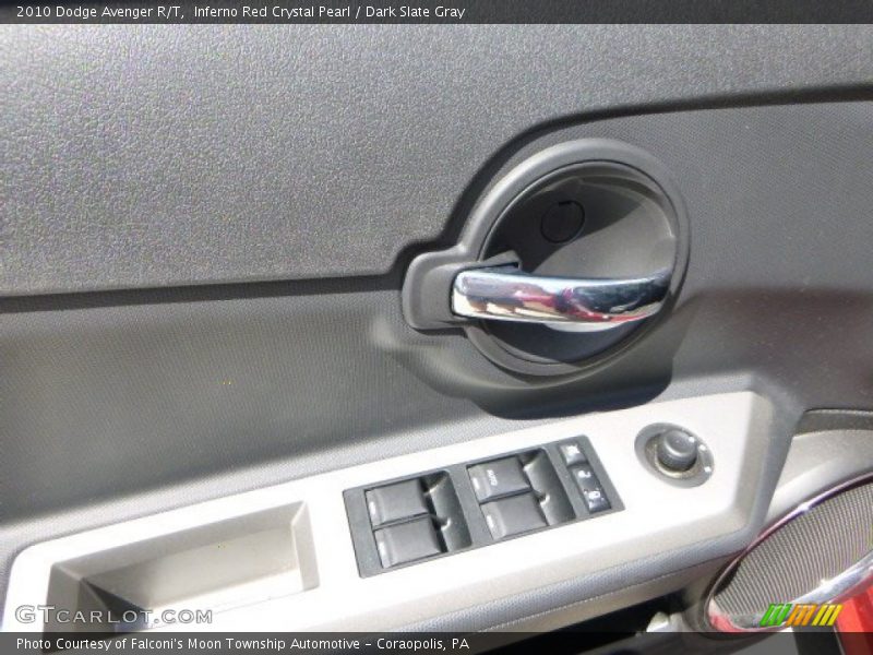 Inferno Red Crystal Pearl / Dark Slate Gray 2010 Dodge Avenger R/T