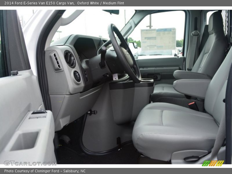 Oxford White / Medium Flint 2014 Ford E-Series Van E150 Cargo Van