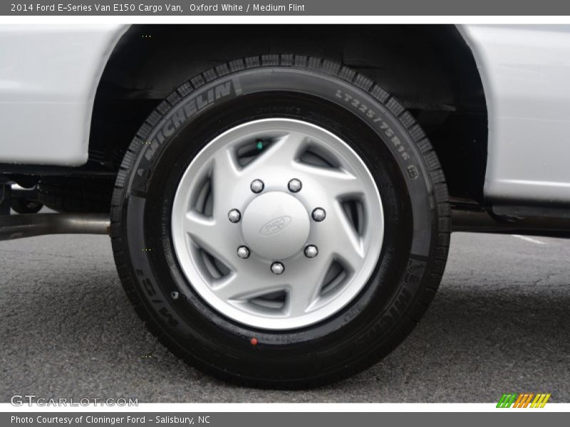 Oxford White / Medium Flint 2014 Ford E-Series Van E150 Cargo Van