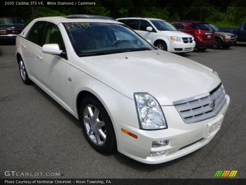 White Diamond / Cashmere 2005 Cadillac STS V6