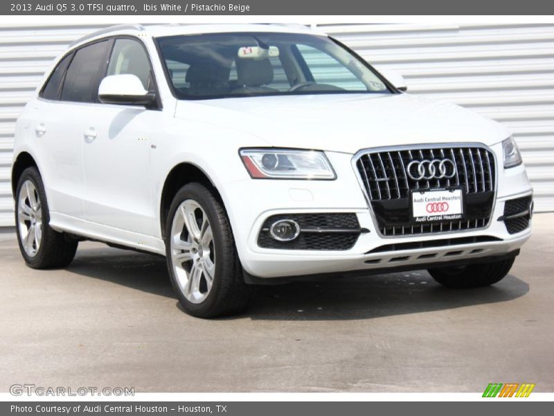 Ibis White / Pistachio Beige 2013 Audi Q5 3.0 TFSI quattro