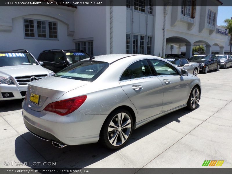 Polar Silver Metallic / Ash 2014 Mercedes-Benz CLA 250