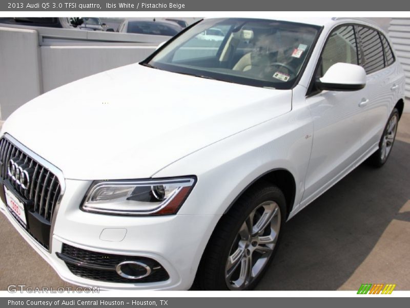 Ibis White / Pistachio Beige 2013 Audi Q5 3.0 TFSI quattro