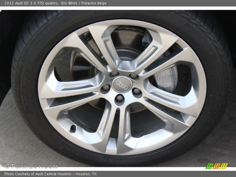Ibis White / Pistachio Beige 2013 Audi Q5 3.0 TFSI quattro