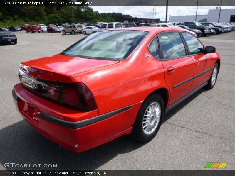 Torch Red / Medium Gray 2000 Chevrolet Impala
