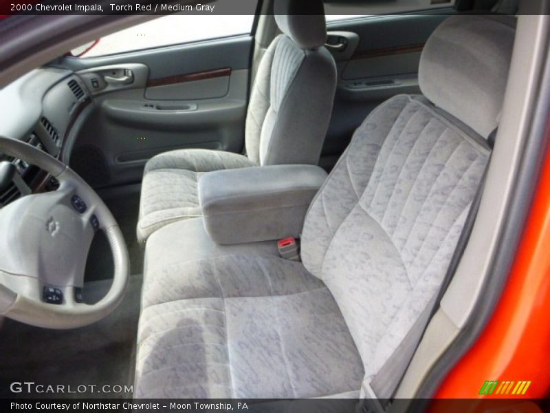 Torch Red / Medium Gray 2000 Chevrolet Impala