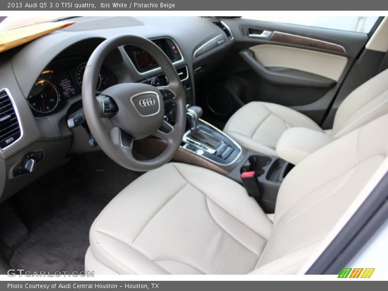 Ibis White / Pistachio Beige 2013 Audi Q5 3.0 TFSI quattro