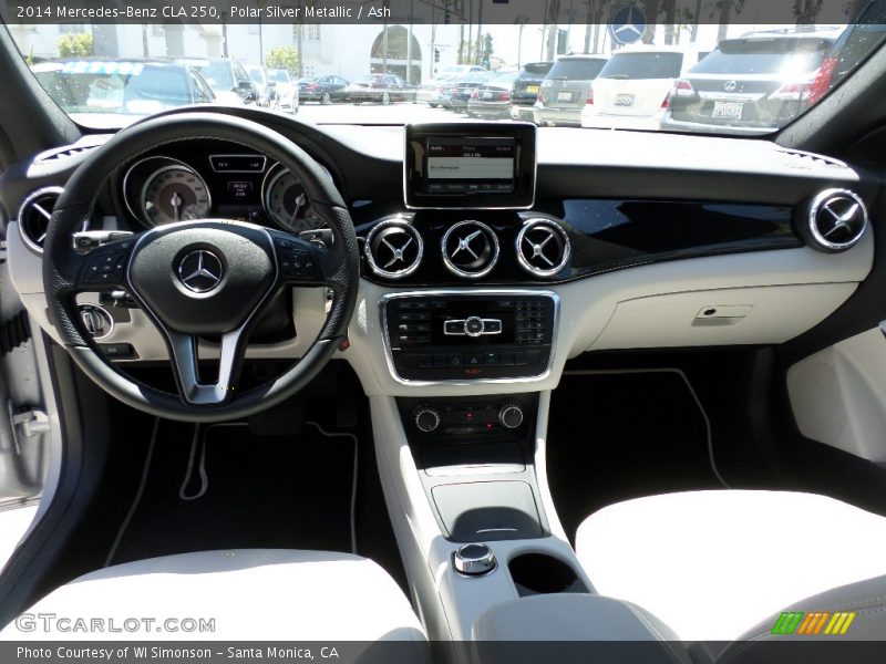 Polar Silver Metallic / Ash 2014 Mercedes-Benz CLA 250