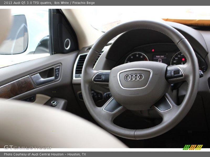 Ibis White / Pistachio Beige 2013 Audi Q5 3.0 TFSI quattro