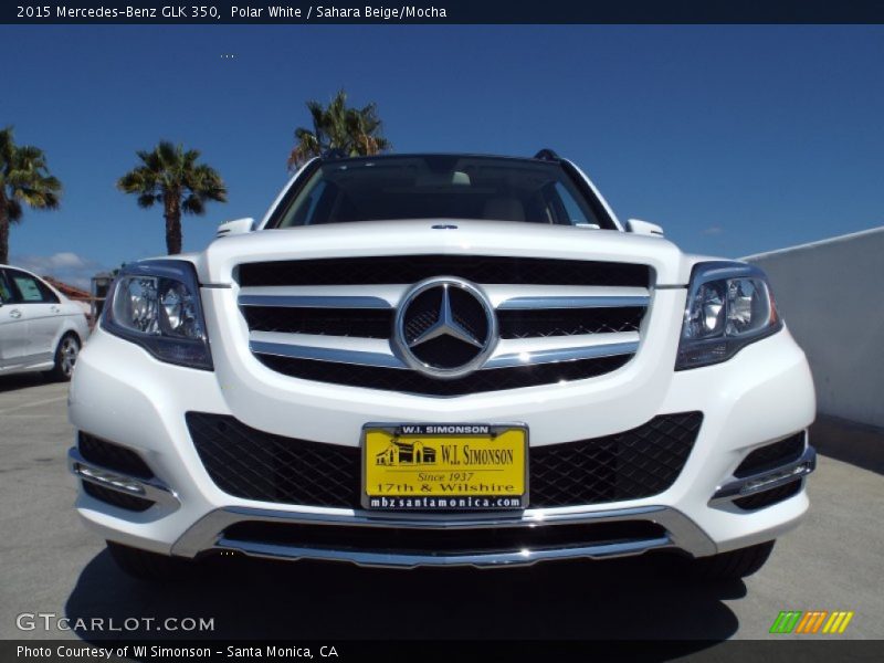 Polar White / Sahara Beige/Mocha 2015 Mercedes-Benz GLK 350