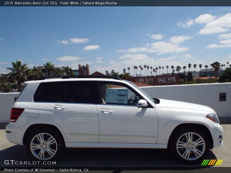 Polar White / Sahara Beige/Mocha 2015 Mercedes-Benz GLK 350