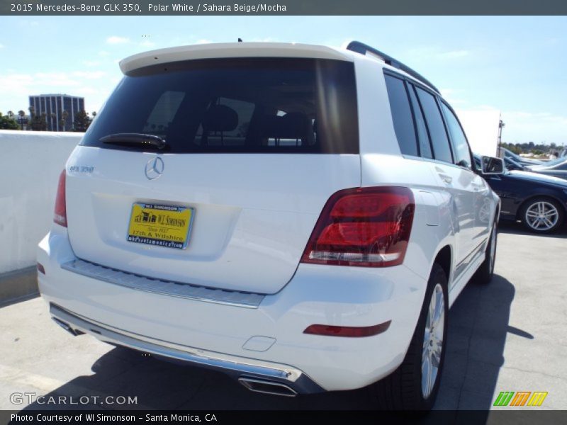 Polar White / Sahara Beige/Mocha 2015 Mercedes-Benz GLK 350