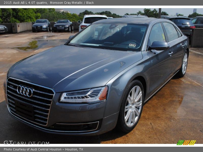 Front 3/4 View of 2015 A8 L 4.0T quattro