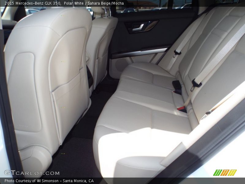 Polar White / Sahara Beige/Mocha 2015 Mercedes-Benz GLK 350