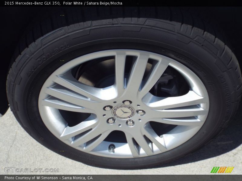 Polar White / Sahara Beige/Mocha 2015 Mercedes-Benz GLK 350