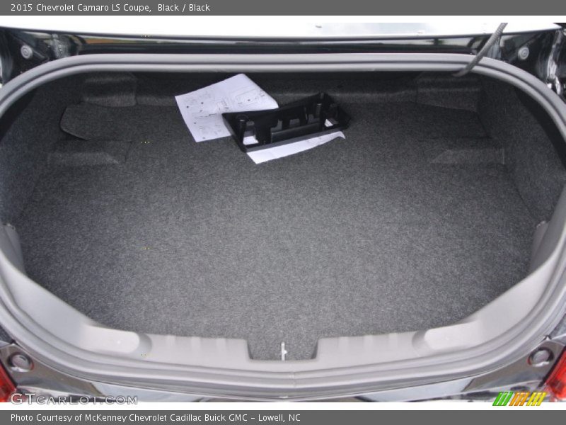  2015 Camaro LS Coupe Trunk