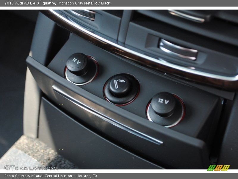 Monsoon Gray Metallic / Black 2015 Audi A8 L 4.0T quattro