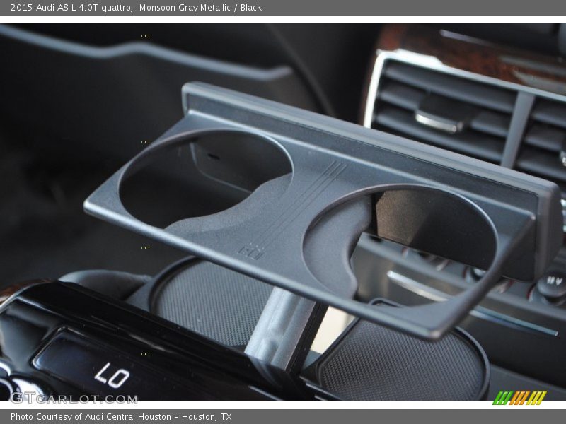 Monsoon Gray Metallic / Black 2015 Audi A8 L 4.0T quattro
