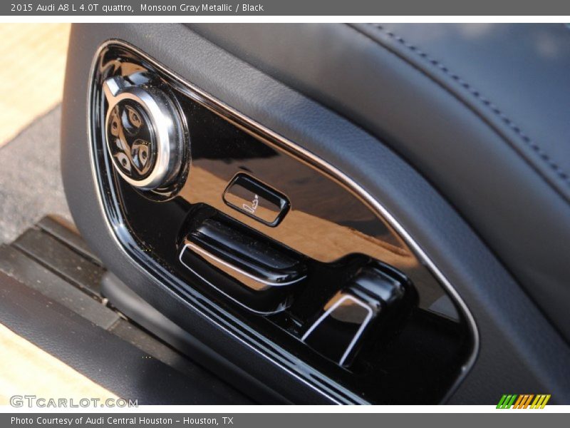 Monsoon Gray Metallic / Black 2015 Audi A8 L 4.0T quattro