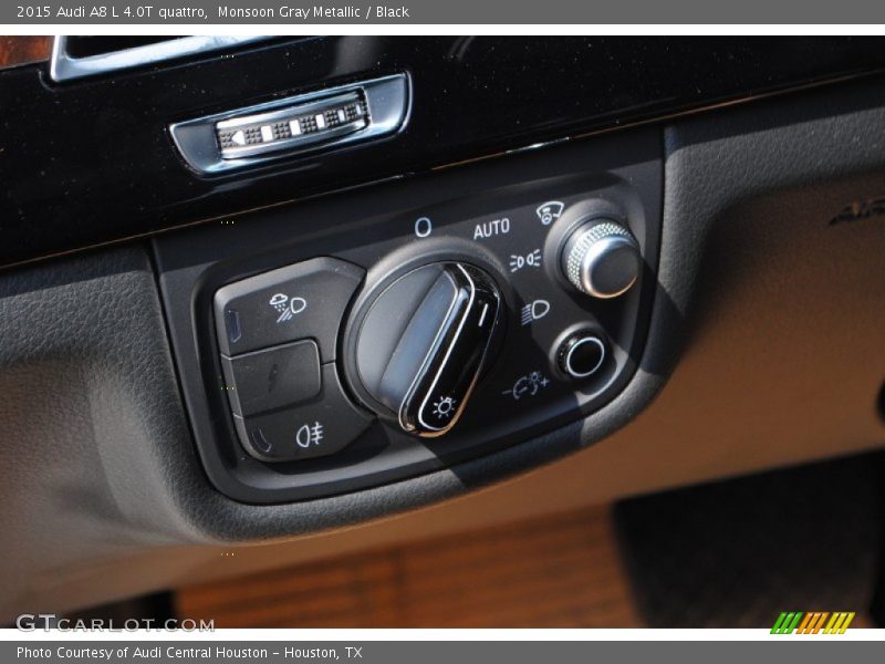 Monsoon Gray Metallic / Black 2015 Audi A8 L 4.0T quattro