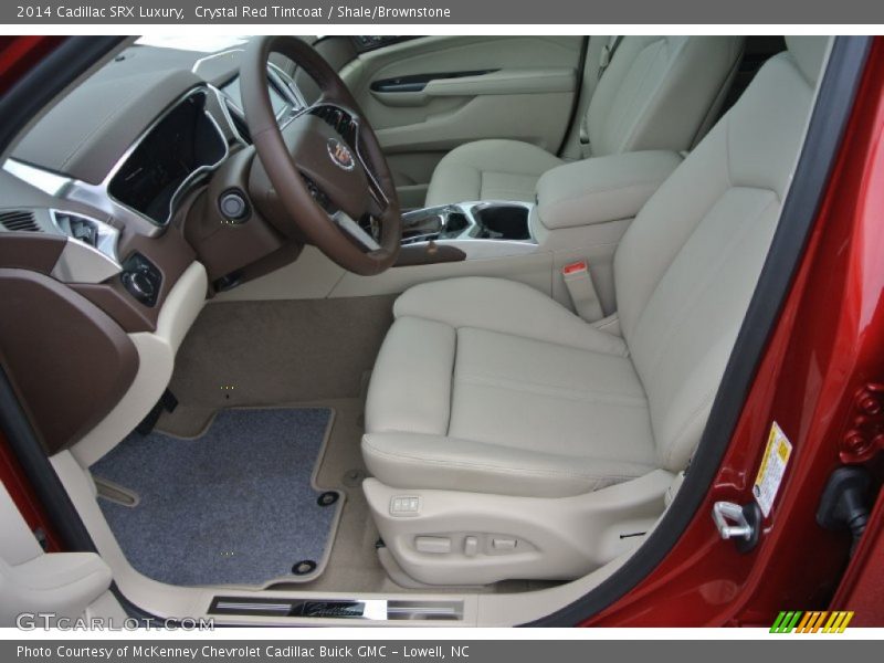 Crystal Red Tintcoat / Shale/Brownstone 2014 Cadillac SRX Luxury