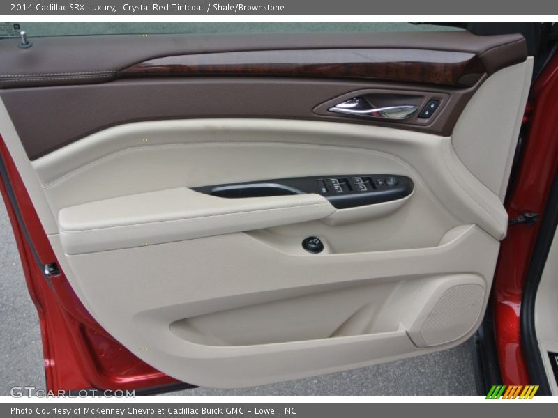 Crystal Red Tintcoat / Shale/Brownstone 2014 Cadillac SRX Luxury