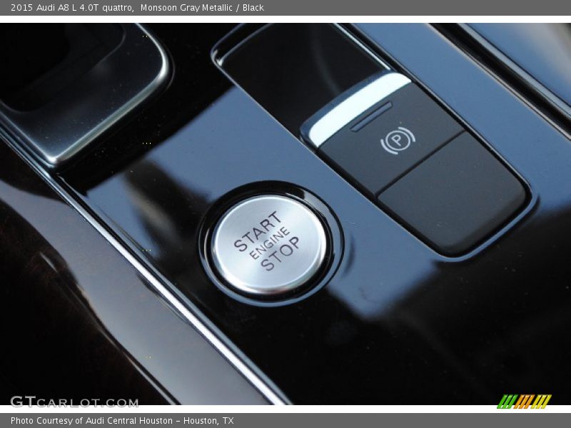 Monsoon Gray Metallic / Black 2015 Audi A8 L 4.0T quattro
