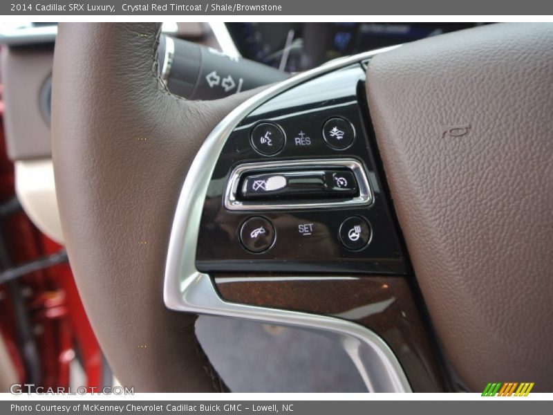 Crystal Red Tintcoat / Shale/Brownstone 2014 Cadillac SRX Luxury