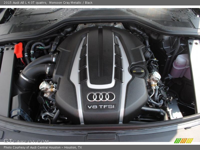  2015 A8 L 4.0T quattro Engine - 4.0 Liter Turbocharged FSI DOHC 32-Valve VVT V8
