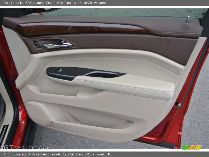 Crystal Red Tintcoat / Shale/Brownstone 2014 Cadillac SRX Luxury