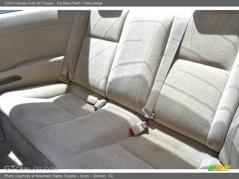 Fiji Blue Pearl / Ivory Beige 2004 Honda Civic EX Coupe