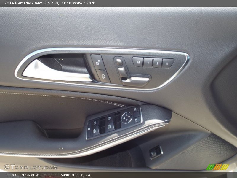 Cirrus White / Black 2014 Mercedes-Benz CLA 250