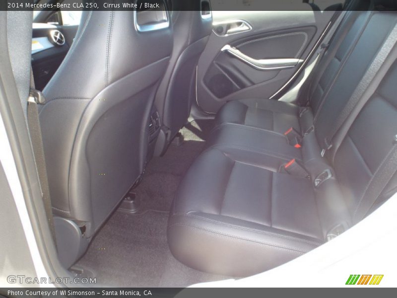 Cirrus White / Black 2014 Mercedes-Benz CLA 250