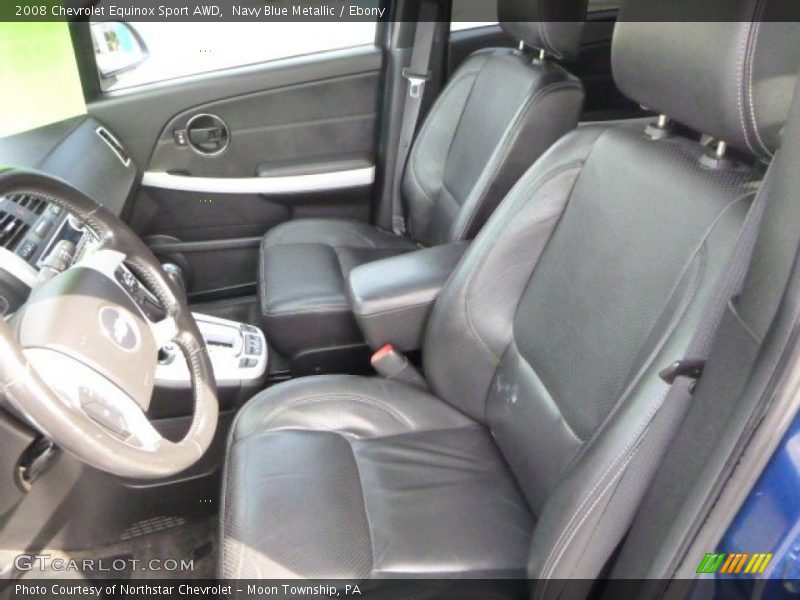 Navy Blue Metallic / Ebony 2008 Chevrolet Equinox Sport AWD